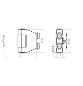 Петля панельная TK-100410-2