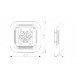 Потолочный вентилятор TK-100518-1
