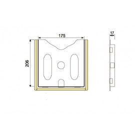 Карман для документов А5 формата TK-100326-1