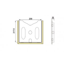 Карман для документов А4 формата TK-100326-2