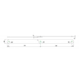 Поворотная петля (ножницы) GMRP-0701