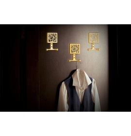 Мебельный крючок двухрожковый GM 17.30171 - GM 17.30173, GM 17.30183 - GM 17.30186