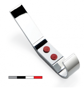 Мебельный крючок двухрожковый GM 13.30004 - GM 13.30005