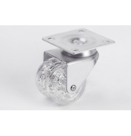 Опора колесная (два ролика, платформа для крепления) GM 9.45070