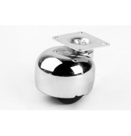 Опора колесная "Next" (хромированная, платформа для крепления) GM 9.45197