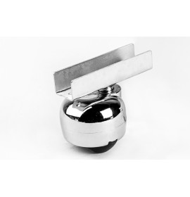 Опора колесная "Next" (хромированная, U-образная платформа для крепления) GM 9.45200