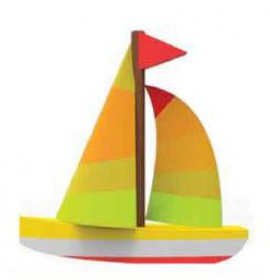 Мебельная ручка для детской мебели "Парусник" GM 11.15006