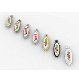 Мебельная ручка-капля GM 3.60307 - GM 3.60309