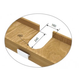 Пластиковый ограничитель для сифона U-образный GM 30.00001