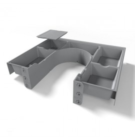 Пластиковый ограничитель для сифона с лотком с разделителями GM 30.00003