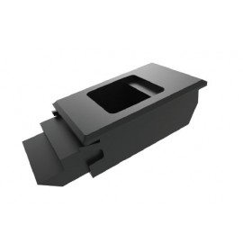 Замок-защелка сдвижная для шкафа (0,80-2 мм) TK-100323-2