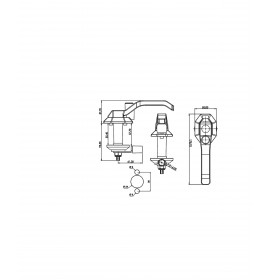 Ручка для шкафов TK-100950-2-1