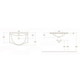 Раковина SF-110055